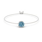 14ct White Gold Paula Round Fashion Bracelet (3/4 Ct. Tw.) front image