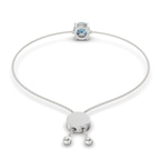 14ct White Gold Paula Round Fashion Bracelet (3/4 Ct. Tw.) standing product image one