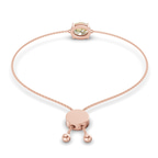 14ct Rose Gold Alison Oval Fashion Bracelet (3/4 Ct. Tw.) left