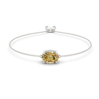 14ct White Gold Alison Oval Fashion Bracelet (3/4 Ct. Tw.) front image