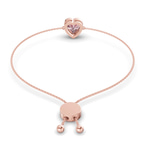 14kt Rose Gold Kyra Heart Fashion Bracelet (3 Ct. Tw.) left