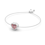 14kt White Gold Kyra Heart Fashion Bracelet (3/4 Ct. Tw.) right