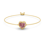 14kt Yellow Gold Kyra Heart Fashion Bracelet (3/4 Ct. Tw.) front image
