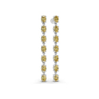 Platinum Digitalis Fashion Lab Diamond Dangle Earrings (4 Ct. Tw.) left