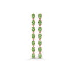 10kt Rose Gold Digitalis Fashion Lab Diamond Dangle Earrings (4 Ct. Tw.) front image