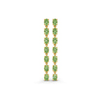 10kt Yellow Gold Digitalis Fashion Lab Diamond Dangle Earrings (4 Ct. Tw.) front image