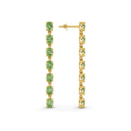10kt Yellow Gold Digitalis Fashion Lab Diamond Dangle Earrings (4 Ct. Tw.) right