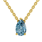14kt Yellow Gold Marisol Pear Lab Diamond Solitaire Necklace (1 1/2 Ct. Tw.) front image
