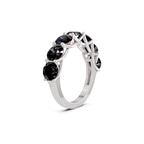 Platinum Valentina Round Lab Diamond Anniversary Band (1 Ct. Tw.) standing product image one