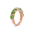 10kt Rose Gold Valentina Round Lab Diamond Anniversary Band (1 Ct. Tw.) standing product image one
