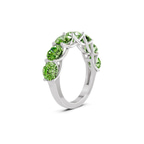 Platinum Valentina Round Lab Diamond Anniversary Band (1 Ct. Tw.) standing product image one