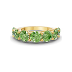 14kt Yellow Gold Valentina Round Lab Diamond Anniversary Band (1 Ct. Tw.) front image