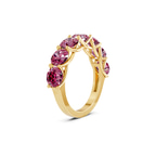 14kt Yellow Gold Valentina Round Lab Diamond Anniversary Band (1 Ct. Tw.) standing product image one
