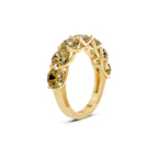 10kt Yellow Gold Valentina Round Lab Diamond Anniversary Band (1/2 Ct. Tw.) standing product image one