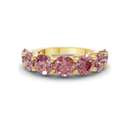 14kt Yellow Gold Valentina Round Lab Diamond Anniversary Band (1 Ct. Tw.) front image