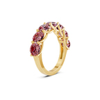 14kt Yellow Gold Valentina Round Lab Diamond Anniversary Band (1 Ct. Tw.) standing product image one
