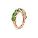 9ct Rose Gold Leandra Round Lab Diamond Anniversary Band (1 Ct. Tw.) left