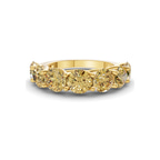 9ct Yellow Gold Leandra Round Lab Diamond Anniversary Band (1 Ct. Tw.) front image