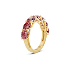 9ct Yellow Gold Leandra Round Lab Diamond Anniversary Band (1 Ct. Tw.) left