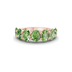10kt Rose Gold Maura Oval Lab Diamond Anniversary Band (3 Ct. Tw.) front image