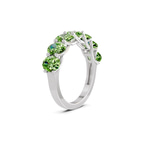 Platinum Maura Oval Lab Diamond Anniversary Band (2 Ct. Tw.) left