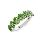 Platinum Maura Oval Lab Diamond Anniversary Band (2 Ct. Tw.) right