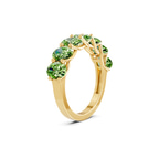 10kt Yellow Gold Maura Oval Lab Diamond Anniversary Band (2 Ct. Tw.) left