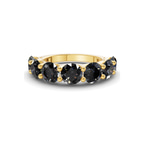 14ct Yellow Gold Raquel Round Lab Diamond Anniversary Band (1 Ct. Tw.) front image