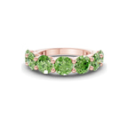 14ct Rose Gold Raquel Round Lab Diamond Anniversary Band (1 Ct. Tw.) front image