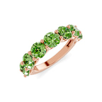 14ct Rose Gold Raquel Round Lab Diamond Anniversary Band (1 Ct. Tw.) right