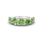 9ct White Gold Raquel Round Lab Diamond Anniversary Band (1 Ct. Tw.) front image