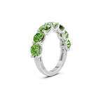 9ct White Gold Raquel Round Lab Diamond Anniversary Band (1 Ct. Tw.) left