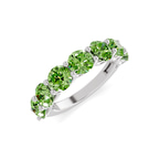 9ct White Gold Raquel Round Lab Diamond Anniversary Band (1 Ct. Tw.) right