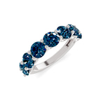 9ct White Gold Raquel Round Lab Diamond Anniversary Band (1 Ct. Tw.) right