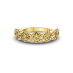 14ct Yellow Gold Raquel Round Lab Diamond Anniversary Band (1 Ct. Tw.) front image