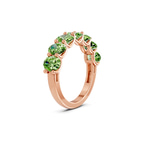10kt Rose Gold Yolanda Oval Lab Diamond Anniversary Band (2 Ct. Tw.) left