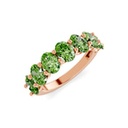 10kt Rose Gold Yolanda Oval Lab Diamond Anniversary Band (2 Ct. Tw.) right