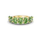10kt Yellow Gold Yolanda Oval Lab Diamond Anniversary Band (3 Ct. Tw.) front image