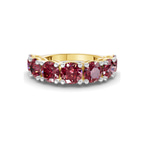 10kt Yellow Gold Adela Round Lab Diamond Anniversary Band (1 Ct. Tw.) front image