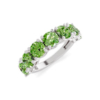 Platinum Adela Round Lab Diamond Anniversary Band (3 Ct. Tw.) right