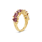 10kt Yellow Gold Rafaela Heart Lab Diamond Anniversary Band (1 Ct. Tw.) left