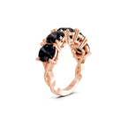 14ct Rose Gold Noella Round Lab Diamond Anniversary Band (1/2 Ct. Tw.) left