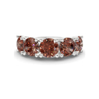 14ct Rose Gold Noella Round Lab Diamond Anniversary Band (1/2 Ct. Tw.) front image