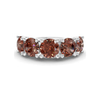 14ct White Gold Noella Round Lab Diamond Anniversary Band (1/2 Ct. Tw.) front image