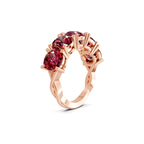 9ct Rose Gold Noella Round Lab Diamond Anniversary Band (7 Ct. Tw.) left