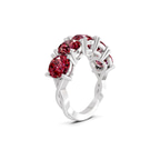 14ct White Gold Noella Round Lab Diamond Anniversary Band (1/2 Ct. Tw.) left