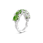 9ct White Gold Noella Round Lab Diamond Anniversary Band (1/2 Ct. Tw.) left
