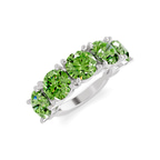 9ct White Gold Noella Round Lab Diamond Anniversary Band (1/2 Ct. Tw.) right