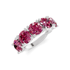 9ct White Gold Noella Round Lab Diamond Anniversary Band (1/2 Ct. Tw.) right