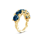 14ct Yellow Gold Noella Round Lab Diamond Anniversary Band (1/2 Ct. Tw.) left